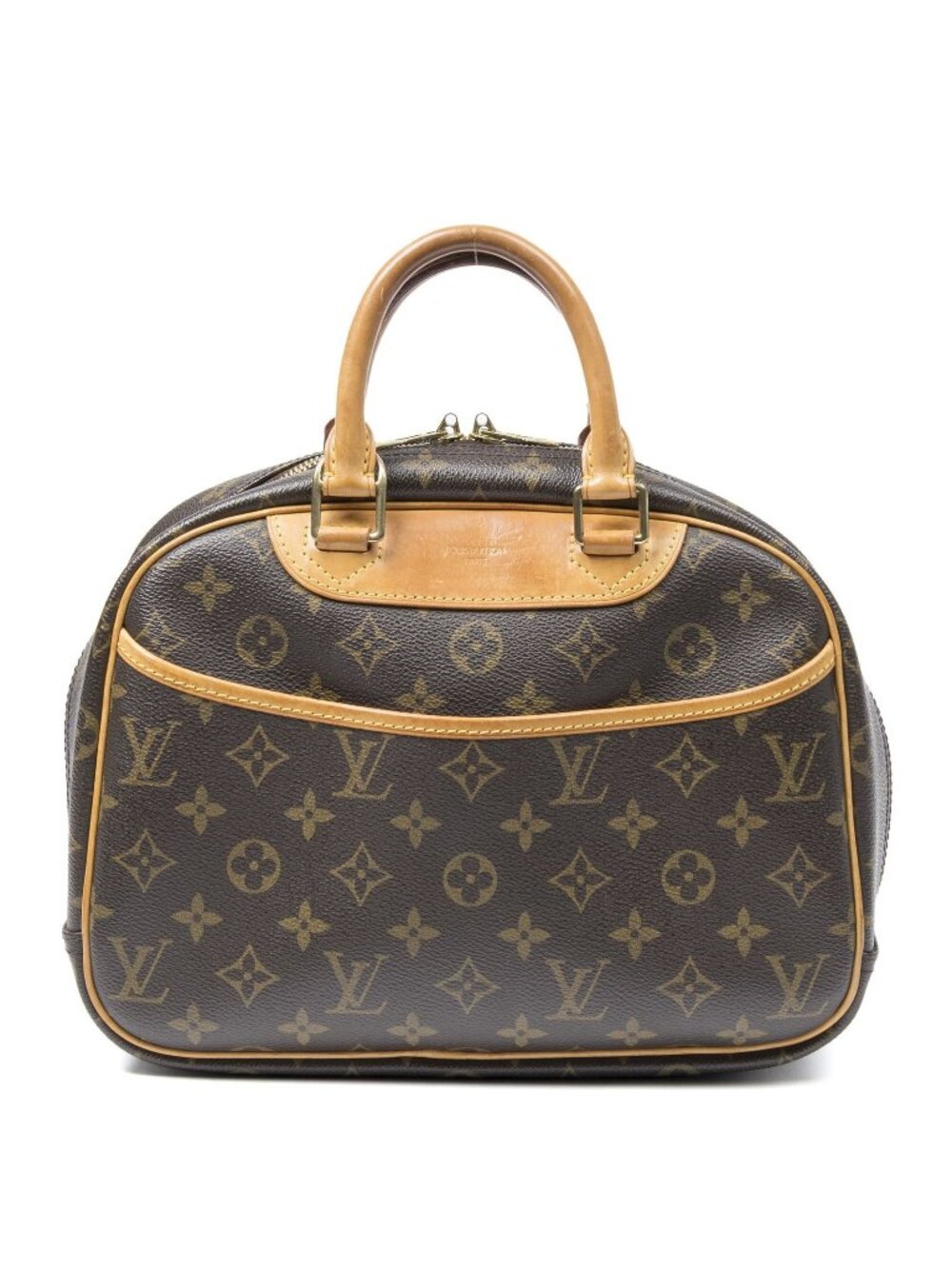 Louis Vuitton Brown Monogram Canvas Handbag